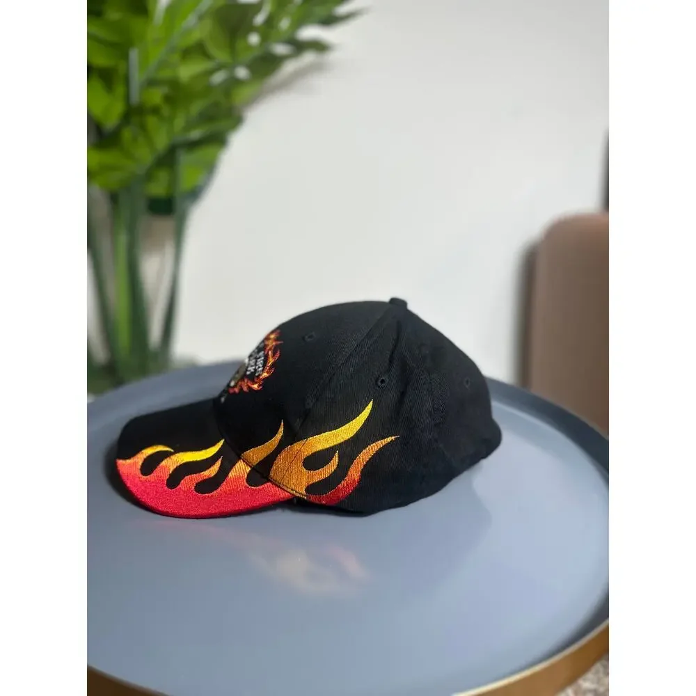 Valley of Fire State Park Nevada Hat Cali Fame Embroidered Flames Adjustable Cap